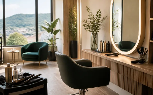un cadru editorial de beauty și îngrijire personală pentru profilul CristAll Beauty Center din Deva