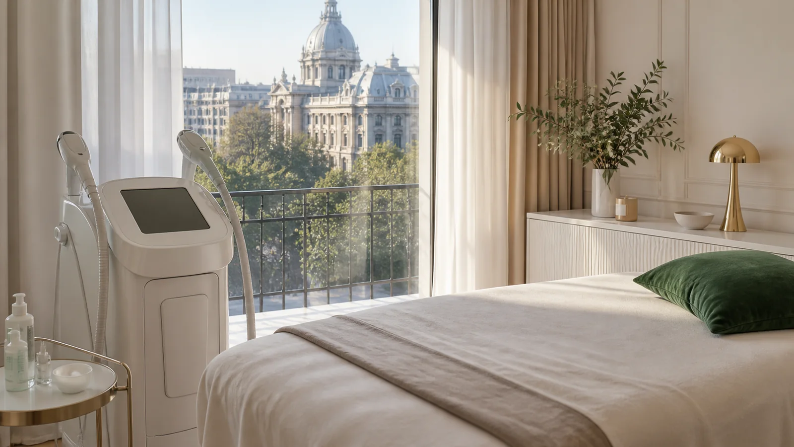 un cadru editorial de beauty și îngrijire personală pentru profilul Nomasvello din București