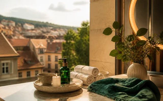 un cadru editorial de beauty și îngrijire personală pentru profilul Salon Infinity Beauty din Târgu Mureș