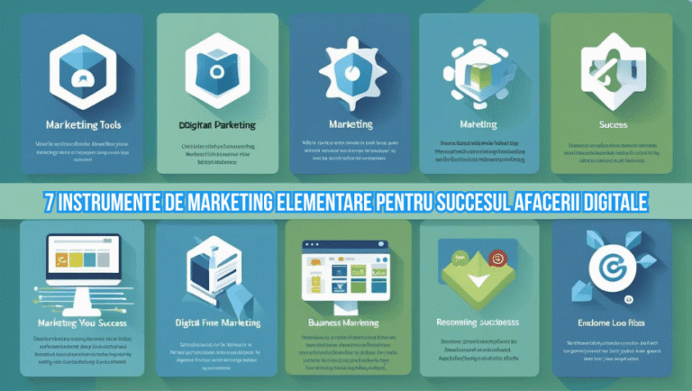 7 Instrumente de Marketing Elementare pentru Succesul Afacerii Digitale