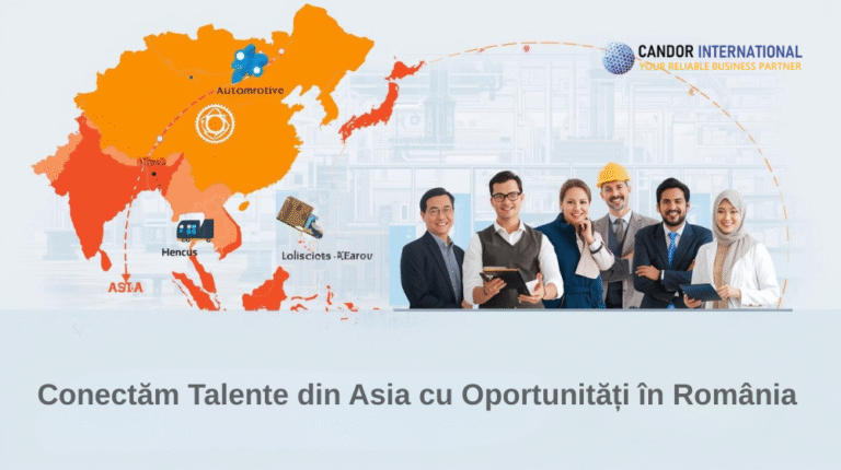 Conectăm Talente din Asia cu Oportunități în România