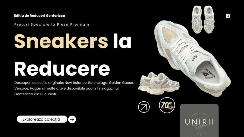 Sneakers la Reducere - Gentericca