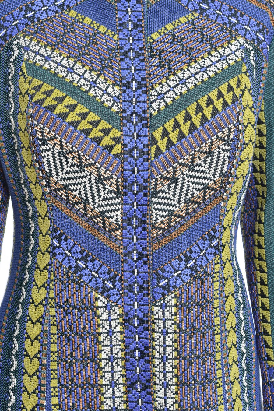Palton Dora din Jacquard Etnic Tesut - IIANA
