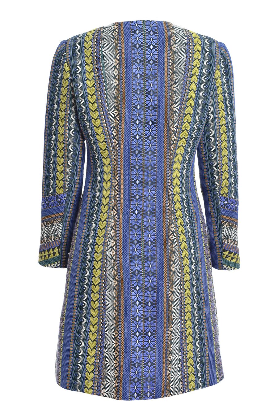 Palton Dora din Jacquard Etnic Tesut - IIANA