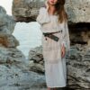 Rochie Ie Traditionala Romaneasca cu Matase Aurie Brodata Manual Motivul Matase - IIANA