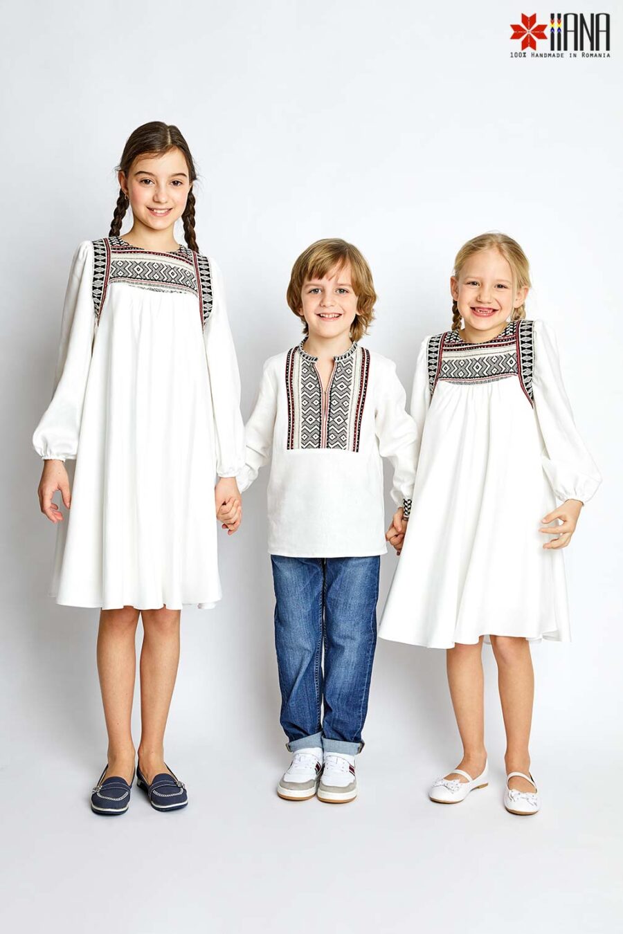 Camasa traditionala baieti stilizata de Oras 8 - 15 ani - IIANA