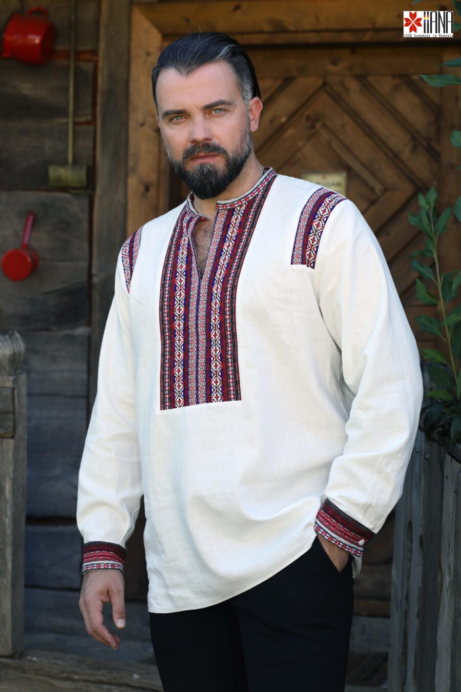 Camasa Voinicului Traditionala Barbati - IIANA
