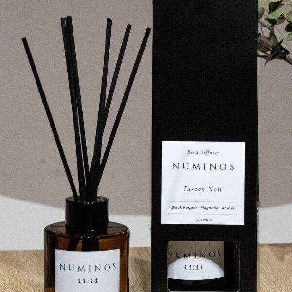 Difuzor cu bețe Numinos - Tuscan Noir