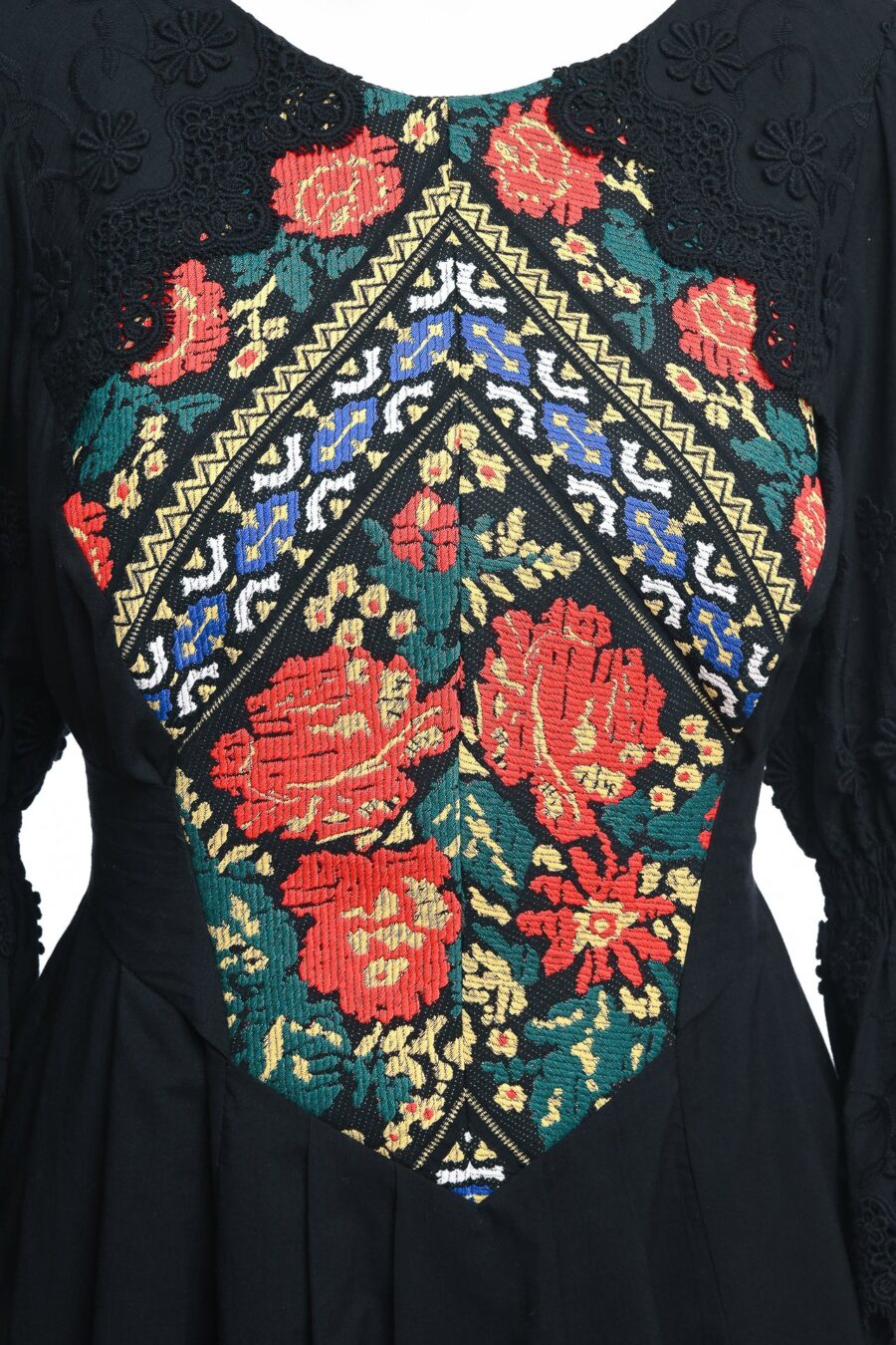 Rochie lungă neagră Zinca - IIANA