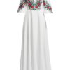 Rochie lungă albă Divna - IIANA