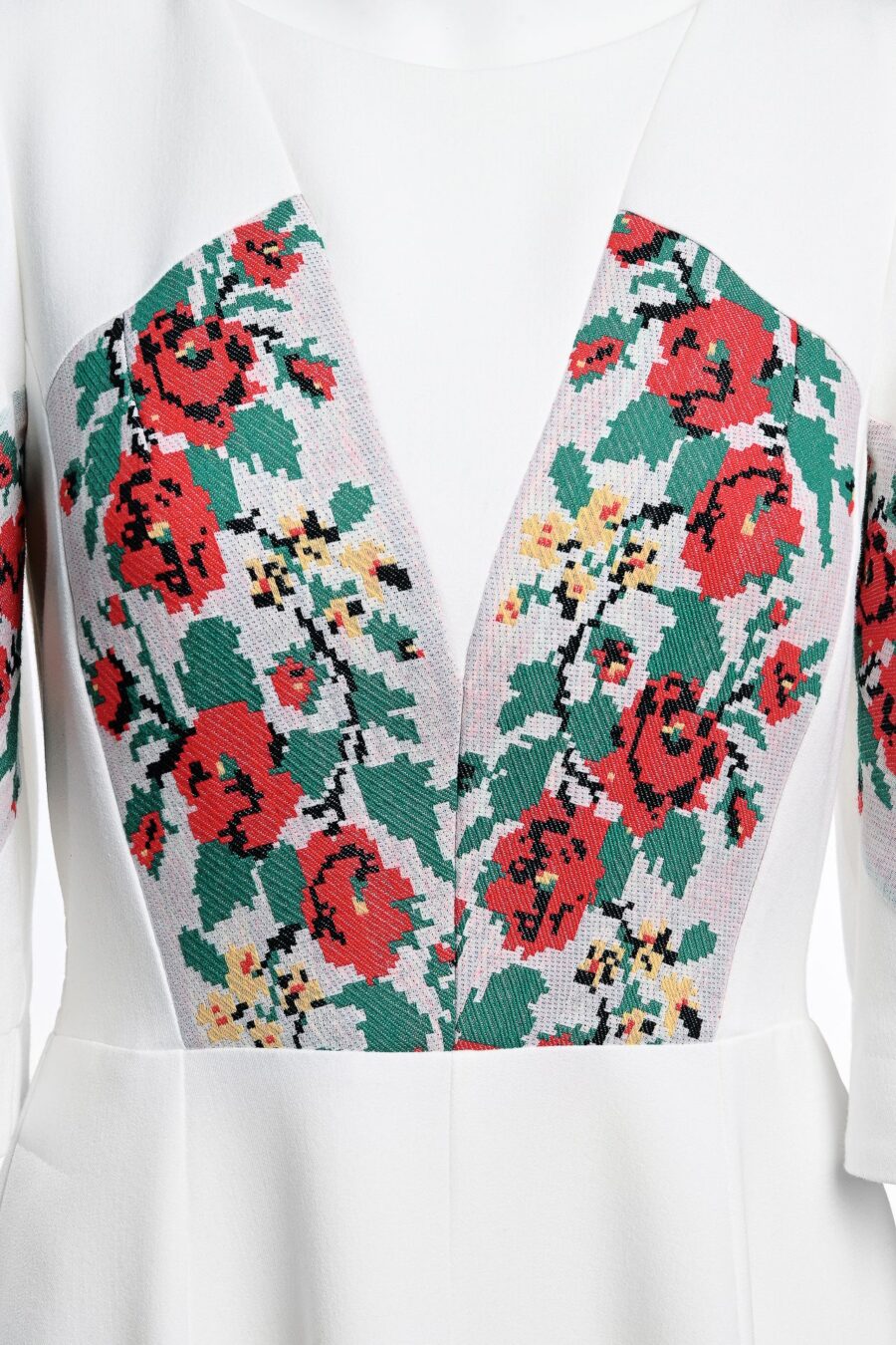 Rochie lungă albă Divna - IIANA