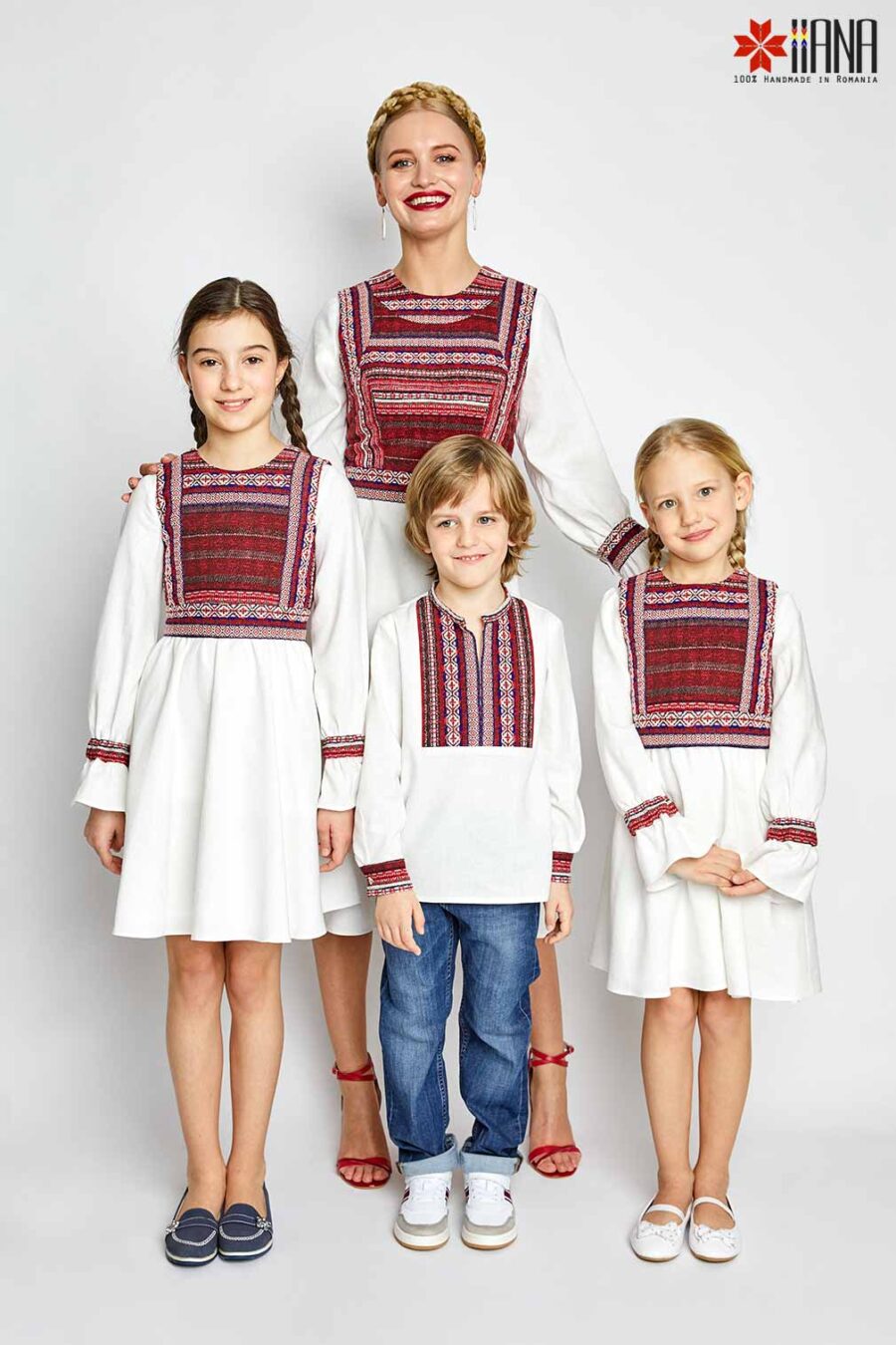 Camasa traditionala baieti Voinicel Stilizata 8-15 ani - IIANA