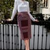 Camașa  romantica albă cu dantela tradiționala de bumbac - IIANA