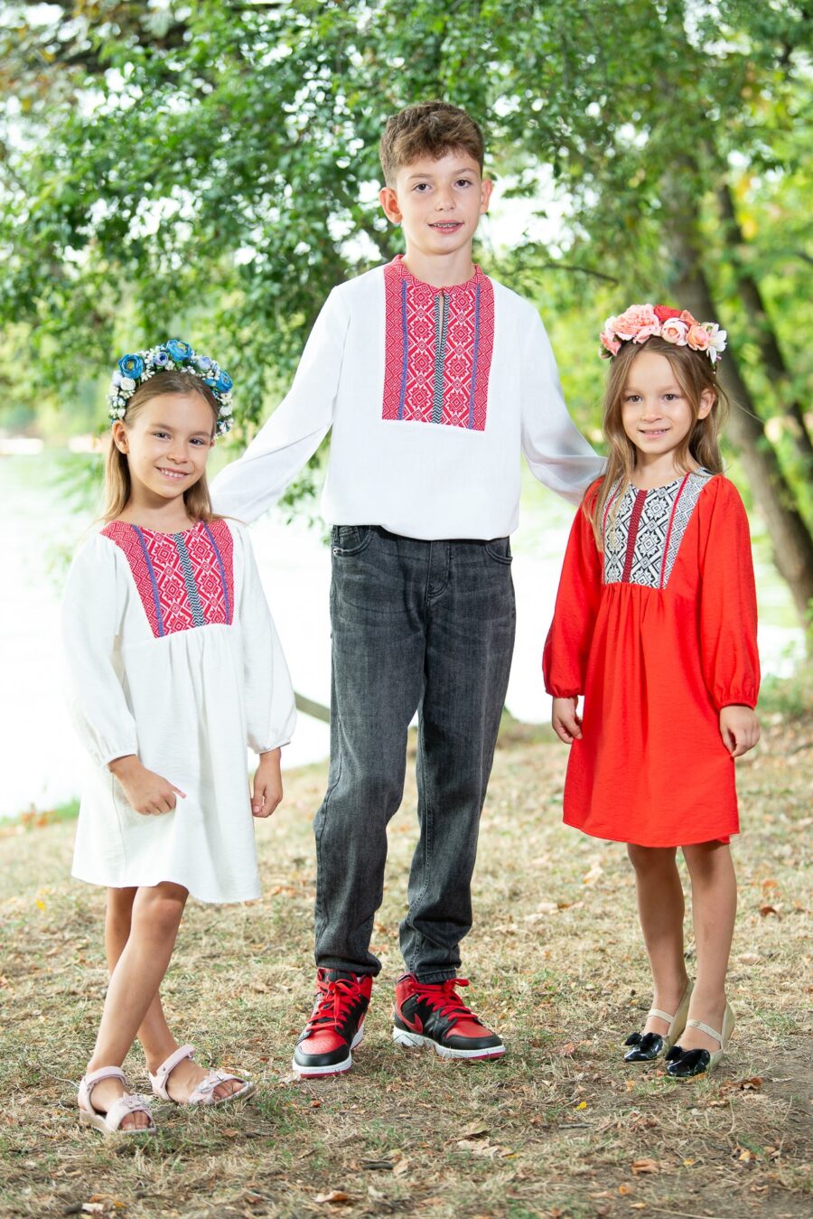 Camasa traditionala baieti Adam 9 luni - 7 ani - IIANA