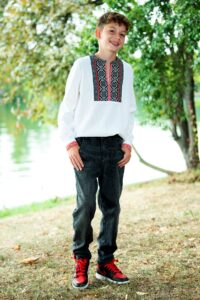 Camasa traditionala baieti Luca 8 - 15 ani