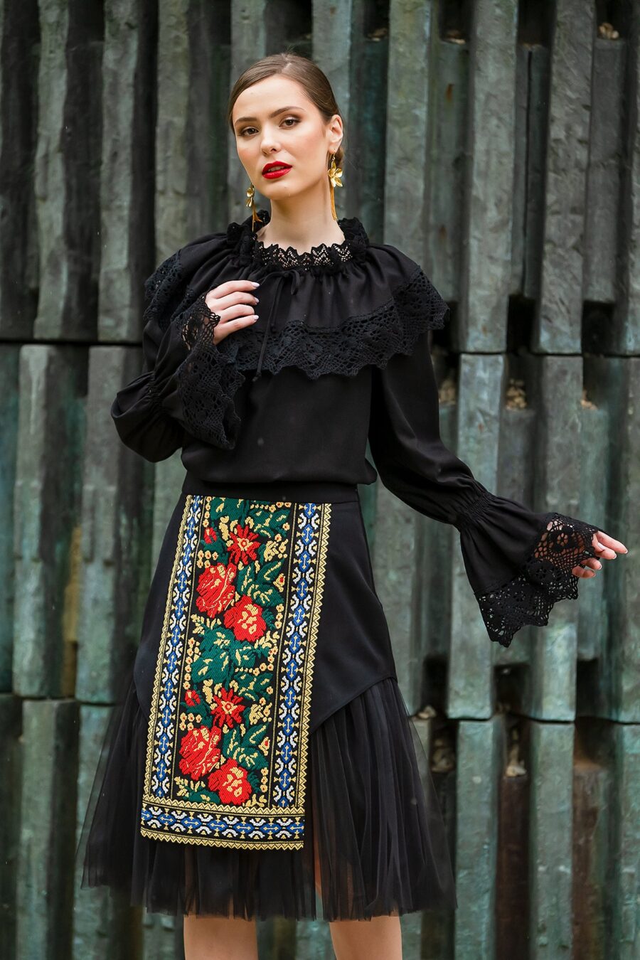 Fusta Cu Fota si Tulle - IIANA