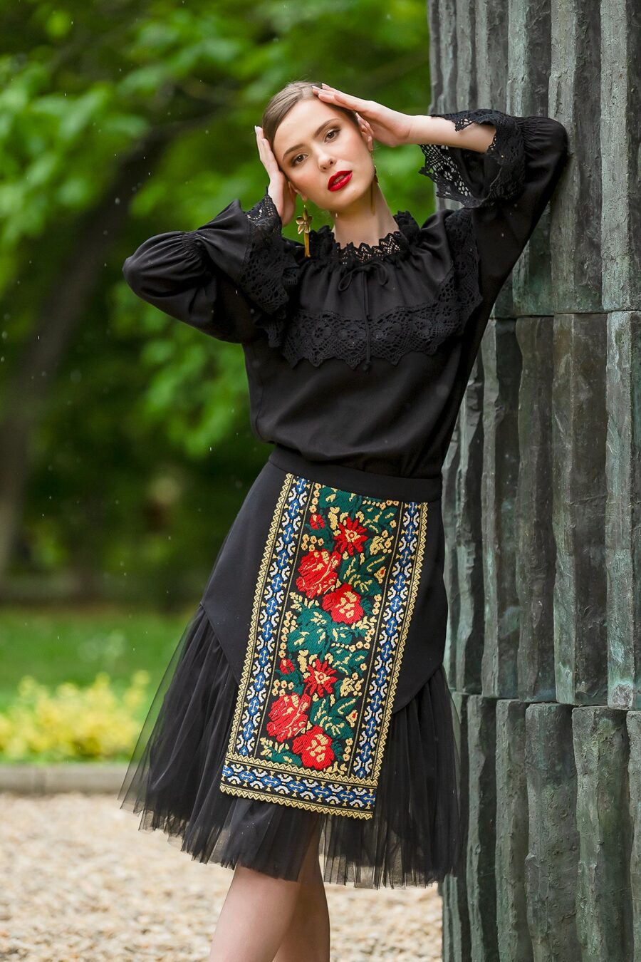 Fusta Cu Fota si Tulle - IIANA