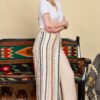 Pantaloni Crem cu Oprege - IIANA