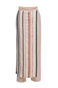 Pantaloni Crem cu Oprege