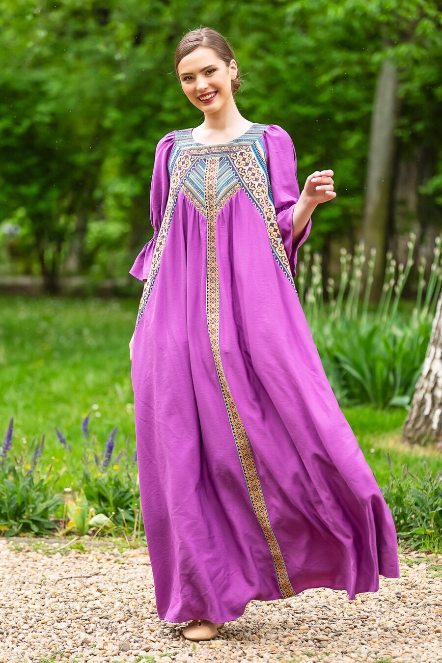 Rochia Lunga Lavanda - IIANA