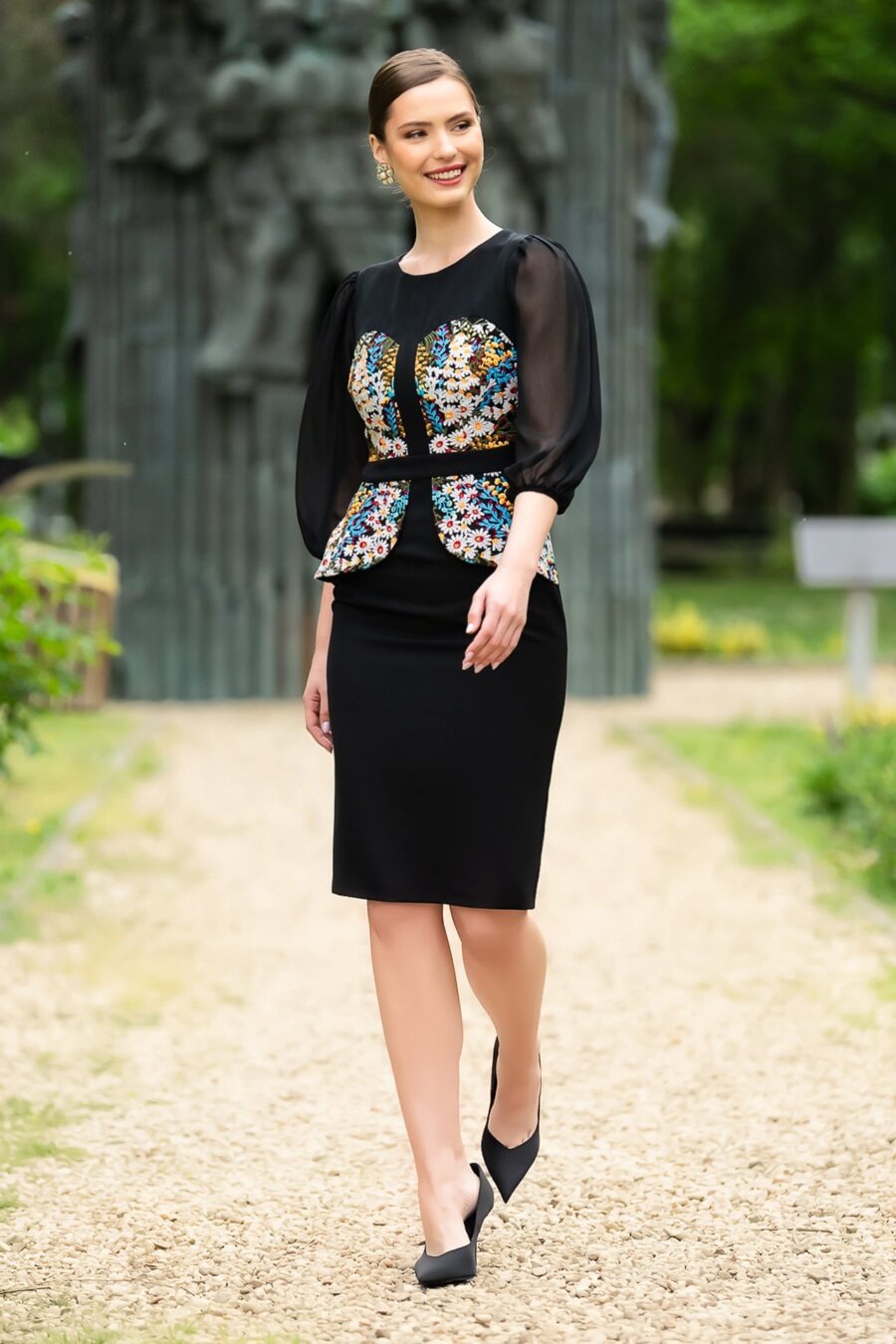 Rochia Midi Corset Margarete - IIANA