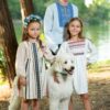 Rochita traditionala fetite crem Greta 9 luni - 7 ani - IIANA