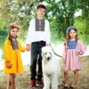 Rochita traditionala fetite galbena Andana 9 luni - 7 ani - IIANA