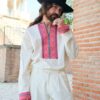 Camasa Barbateasca Traditionala Barbu Cu Motive Populare - IIANA