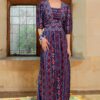 Rochia Bleumarin Lunga Boho Chic - IIANA
