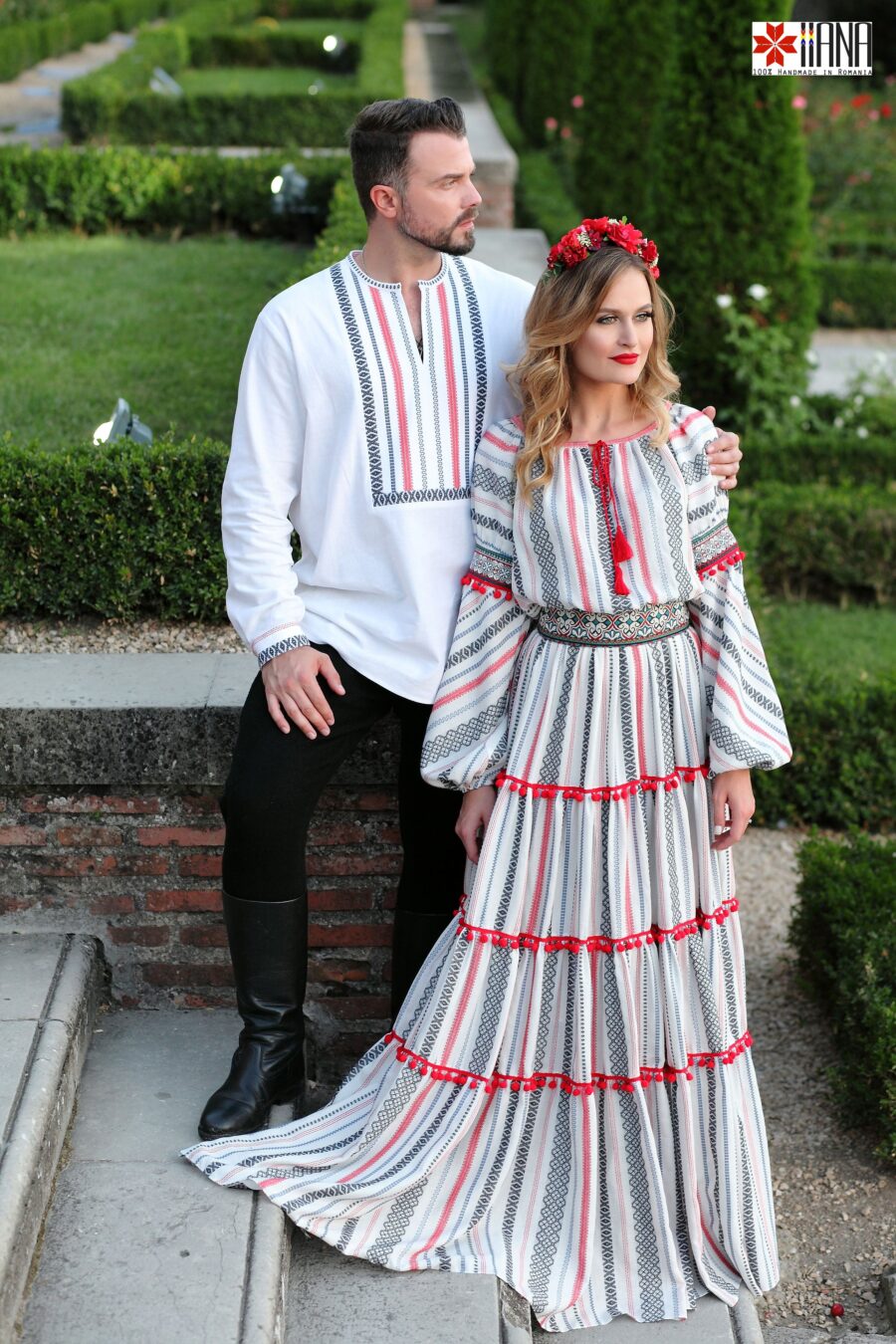 Rochie Boho Populara Stilizata cu Motive Traditionale - IIANA