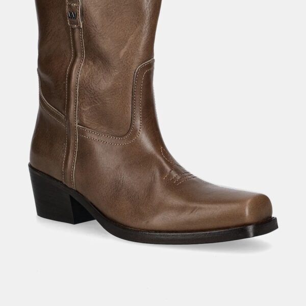 Weekend Max Mara cizme de piele Ranch