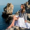 Ie Traditionala Romaneasca Maneca Lunga Cusuta Manual Motivul Hora - IIANA