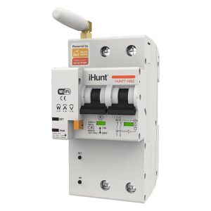 iHunt Home WIFI Smart Circuit Breaker with Metering 2P 16A - Siguranta automata inteligenta