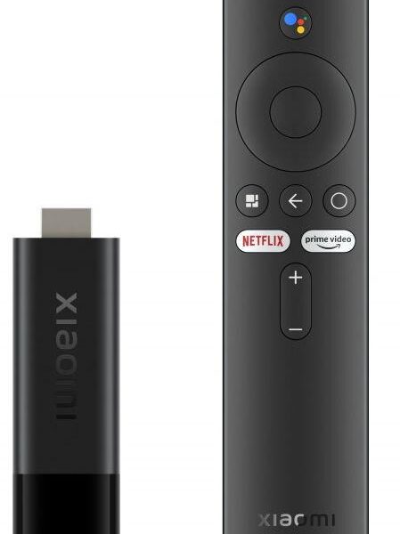 Player Multimedia Xiaomi Stick, 4K (3840 x 2160), telecomanda cu control Google Assistant (Negru)