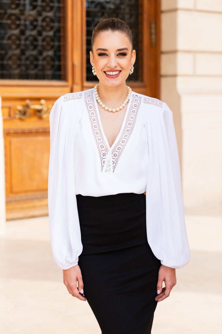 Bluza Alba Angelica - IIANA