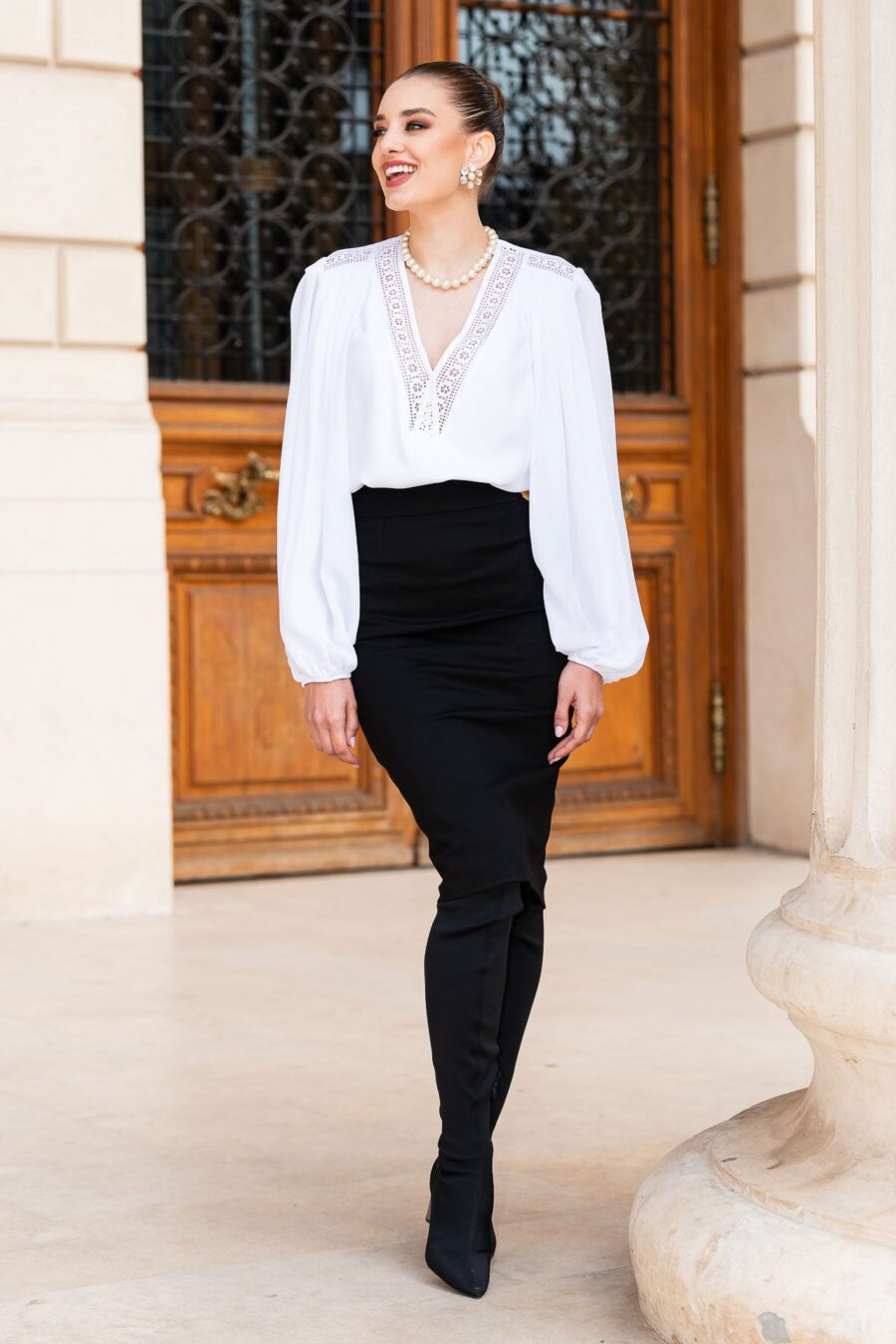 Bluza Alba Angelica - IIANA