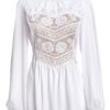 Bluza Alba cu Corset Integrat - IIANA