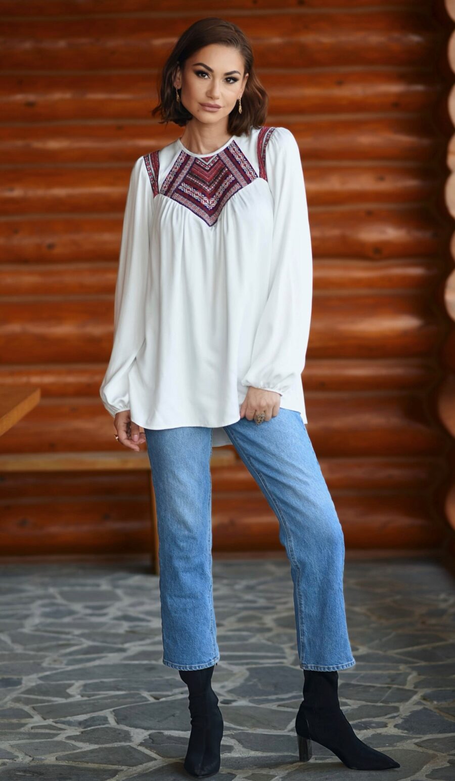 Bluza Traditionala Stilizata Daciana - IIANA