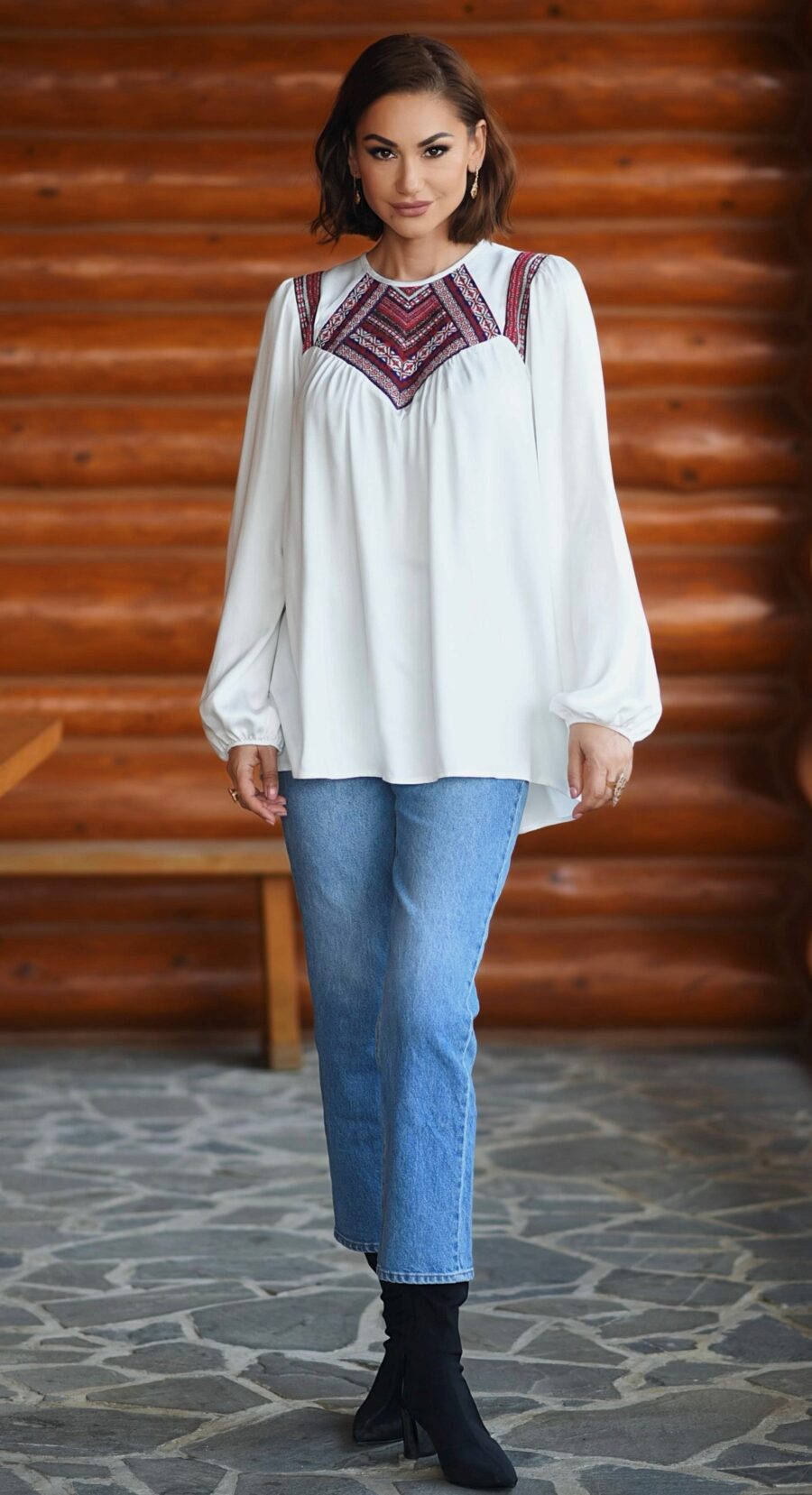Bluza Traditionala Stilizata Daciana - IIANA