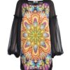Bluza Lunga  din Matase Naturala Mandala - IIANA