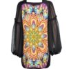 Bluza Lunga  din Matase Naturala Mandala - IIANA