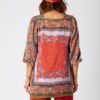 Bluza Multicoloara Muse din Matase Naturala - IIANA