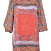 Bluza Multicoloara Muse din Matase Naturala - IIANA