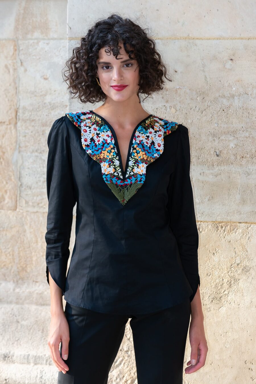 Camasa Neagra Flora - IIANA
