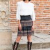 Bluza Alba Maramu cu Broderie Tridimensionala - IIANA
