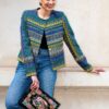 Jacheta Etno din Jacquard Tesut - IIANA