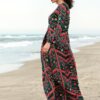 Rochie Lunga Zig Zag - IIANA