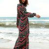 Rochie Lunga Zig Zag - IIANA