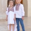 Rochita traditionala fetite Alba Agata 9 luni - 7 ani - IIANA