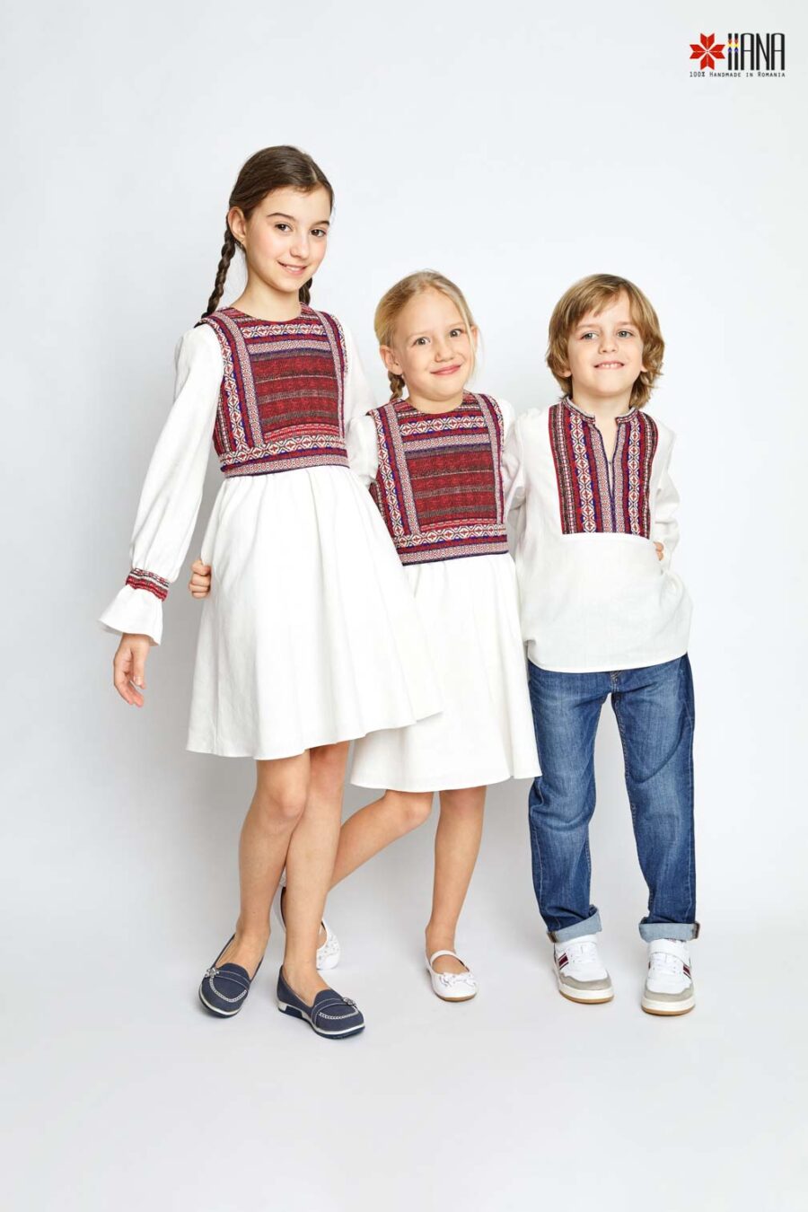 Camasa traditionala baieti Voinicel Stilizata 3 luni - 7 ani - IIANA